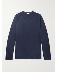 James Perse - Sweatshirt aus Supima®-Baumwoll-Jersey - Lyst