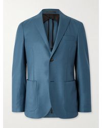 Slowear - Slim-Fit Wool-Blend Flannel Blazer - Lyst