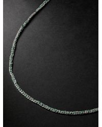Carolina Bucci - Fortune Lucky White Gold And Silk Necklace - Lyst