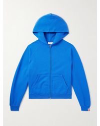 CHERRY LA - Logo-appliquéd Cotton-jersey Zip-up Hoodie - Lyst