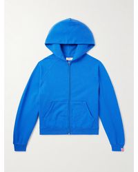 CHERRY LA - Logo-appliquéd Cotton-jersey Zip-up Hoodie - Lyst