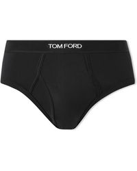 Tom Ford - Stretch-cotton And Modal-blend Briefs - Lyst