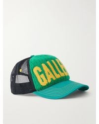 GALLERY DEPT. - Trucker Cotton And Wool-Blend Knit And Mesh Baseball Cap - Lyst