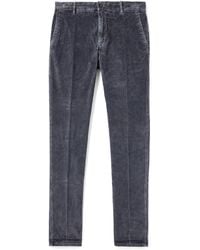 Incotex - Slim-Fit Cotton-Blend Corduroy Trousers - Lyst