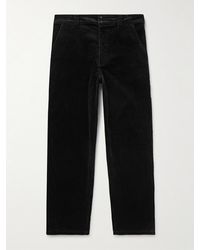 A.P.C. - Fergus Straight-Leg Cotton-Blend Corduroy Trousers - Lyst