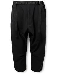 ACRONYM - P17-ds Cropped Spiked Belted Schoeller® Dryskintm Trousers - Lyst