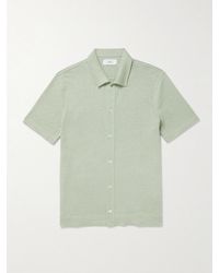 MR P. - Linen And Organic Cotton-Blend Shirt - Lyst
