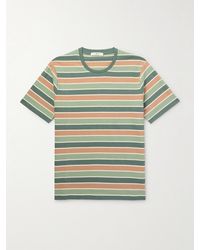MR P. - Gestreiftes T-Shirt aus Baumwoll-Jersey - Lyst