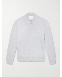 Brunello Cucinelli - Cashmere-Blend Zip-Up Sweater - Lyst