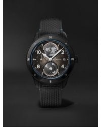 Montblanc - 1858 Geosphere Carbo₂ 0 Oxygen Limited Edition Automatic 43.5Mm Titanium, Ceramic And Rubber Watch, Ref. No. 133303 - Lyst