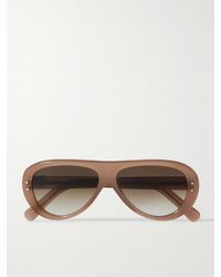 MR P. - Ul> <Li>Cubitts Ischia Aviator-Style Acetate Sunglasses</Li> /Ul - Lyst