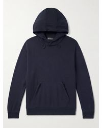 Loro Piana - Vogel Cotton And Cashmere-Blend Jersey Hoodie - Lyst