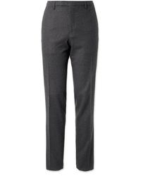 Boglioli - Straight-leg Wool-flannel Suit Trousers - Lyst