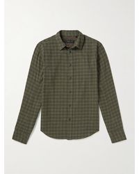 Rag & Bone - Fit 2 Checked Cotton-flannel Shirt - Lyst