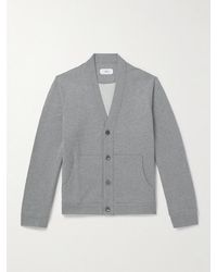MR P. - Cotton-Jersey Cardigan - Lyst