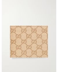Gucci - Essence Classic Coated-Canvas Billfold Wallet - Lyst