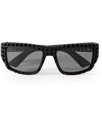 Dior - Dior3d S1i Square-frame Textured-acetate Sunglasses - Lyst