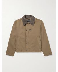 FRIZMWORKS - Heritage Jacke aus einer Baumwollmischung mit Cordbesatz - Lyst