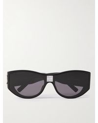 Givenchy - Round-Frame Acetate And-Tone Sunglasses - Lyst