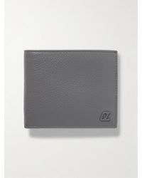 Christian Louboutin - Logo-appliquéd Full-grain Leather Billfold Wallet - Lyst