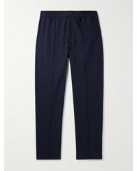 A.P.C. - Joaquin Straight-Leg Cotton-Seersucker Trousers - Lyst