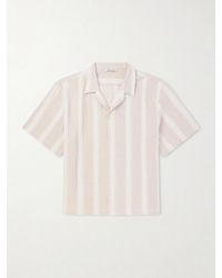 A Kind Of Guise - Samata Striped Cotton And Linen-Blend Shirt - Lyst