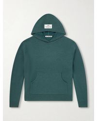 Acne Studios - Logo-appliquéd Cashmere-blend Hoodie - Lyst