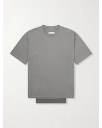 Maison Margiela - Layered Cotton-Jersey T-Shirt - Lyst