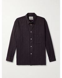 A Kind Of Guise - Gusto Striped Cotton And Lyocell-Blend Shirt - Lyst