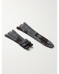 HORUS WATCH STRAPS - Tang 42Mm Camouflage-Print Rubber Watch Strap - Lyst