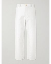 A.P.C. - Dan Straight-Leg Cotton Chinos - Lyst