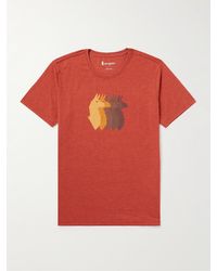 COTOPAXI - Llama Sequence T-Shirt aus Jersey aus einer Biobaumwollmischung mit Print - Lyst