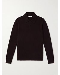 MR P. - Cliff Cashmere Polo Shirt - Lyst