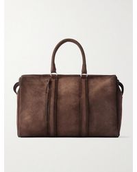 Officine Creative - Quentin 009 Suede Weekend Bag - Lyst