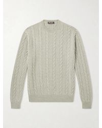 Loro Piana - Cedar Cable-knit Cashmere Sweater - Lyst