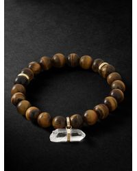 JIA JIA - Armband mit mehreren Steinen und Details aus 14 Karat Gold - Lyst