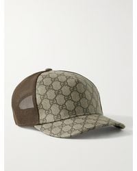 Gucci - Cappello in gg supreme e mesh - Lyst