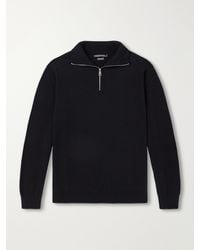 Begg x Co - Heriot Half-Zip Cashmere Sweater - Lyst