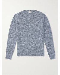 Altea - Pullover aus melierter Baumwolle - Lyst
