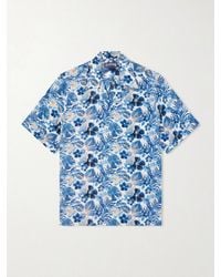 Vilebrequin - Charli Camp-Collar Printed Shirt - Lyst