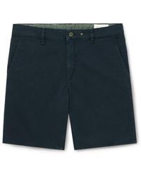 Rag & Bone - Perry Straight-leg Cotton-blend Twill Shorts - Lyst