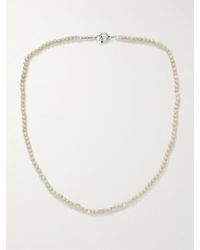 Isabel Marant - Snowstone Silver-tone And Riverstone Necklace - Lyst