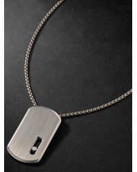 Messika - Gm Move Titanium Diamond Necklace - Lyst