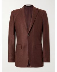 Gabriela Hearst - Irving Wool And Cashmere-Blend Flannel Suit Jacket - Lyst