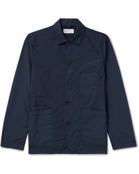Universal Works - Bakers Cotton-twill Chore Jacket - Lyst
