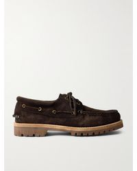 Officine Creative - Heritage Flexi 001 Suede Boat Shoes - Lyst
