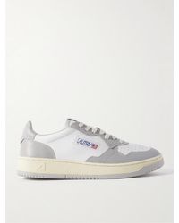 Autry - Medalist Two-tone Leather Sneakers - Lyst