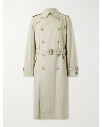 Polo Ralph Lauren - Belted Stretch-cotton Poplin Trench Coat - Lyst