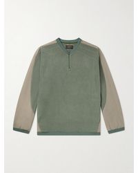 Beams Plus - Half-Zip Fleece Sweater - Lyst