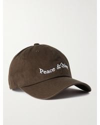 Museum of Peace & Quiet - Wordmark Logo-embroidered Twill Baseball Cap - Lyst